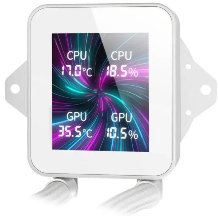 Water Cooler CPU Mars Gaming ML-VISION240 240 ARGB All-In-One 240mm Branco