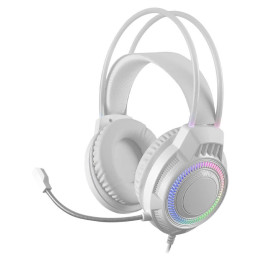 Headset Mars Gaming MH124 FRGB Branco