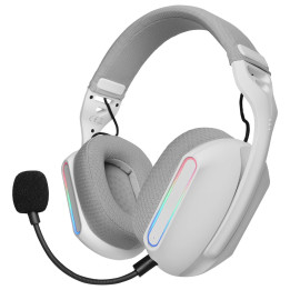 Headset Mars Gaming MHW-PRO ARGB Wireless/Bluetooth 7.1 Surround Branco