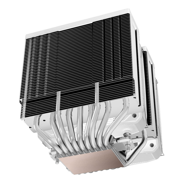 Mars Gaming MCPU-XU9W Processador Arrefecimento a ar 12 cm Branco 1 unidade(s)
