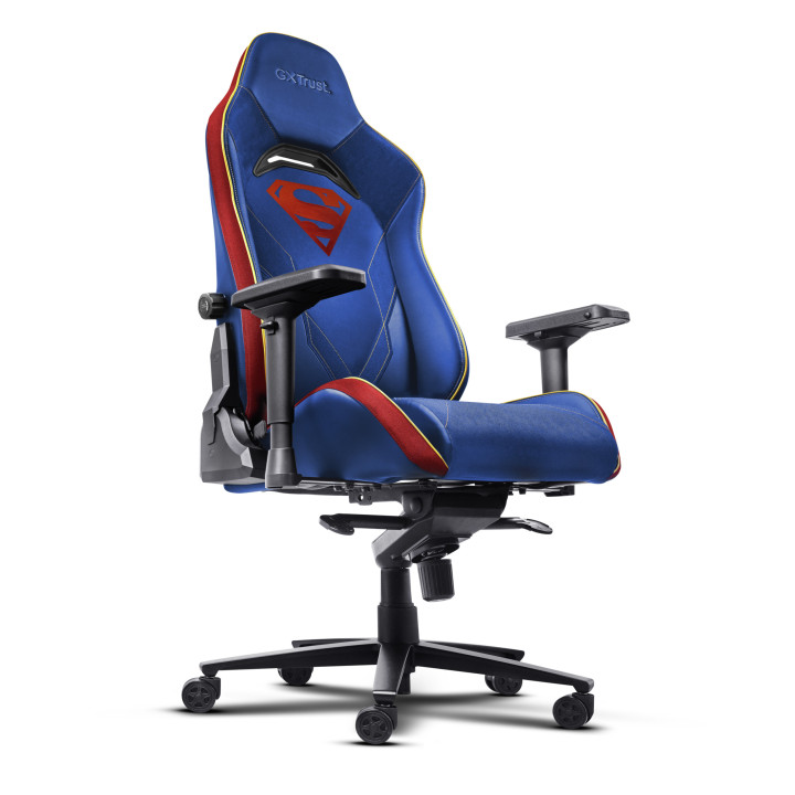 Trust GXT 721SM Ruya Pro Cadeira de jogos universal Assento acolchoado Azul, Vermelho