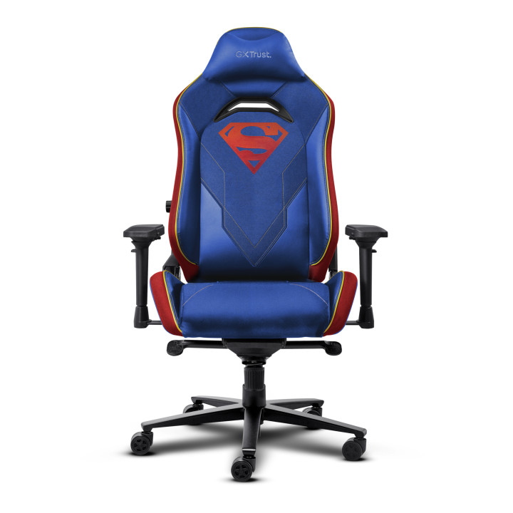 Trust GXT 721SM Ruya Pro Cadeira de jogos universal Assento acolchoado Azul, Vermelho