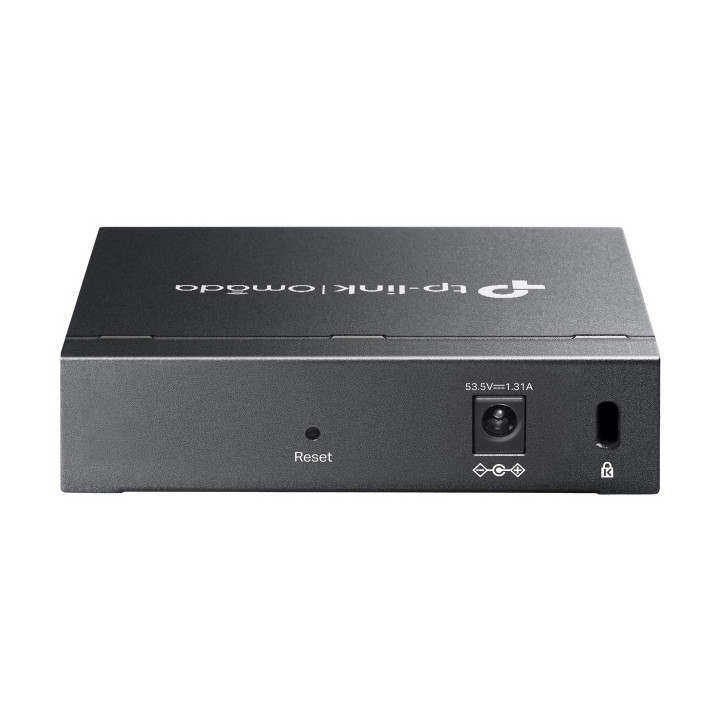 TP-Link Omada ES205G Gerido Gigabit Ethernet (10 100 1000) Power over Ethernet (PoE) Preto