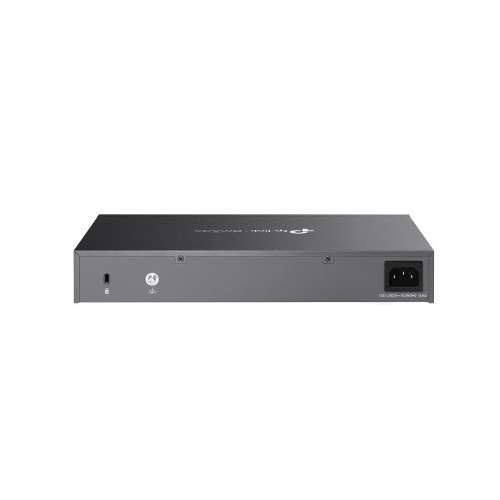 TP-Link Omada ER7412-M2 router com fio 2.5 Gigabit Ethernet, Gigabit Ethernet Preto