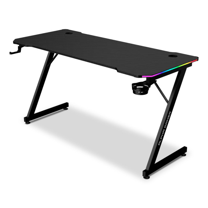 Alpha Gamer AGGEMINARGBBK mesa de computador Preto