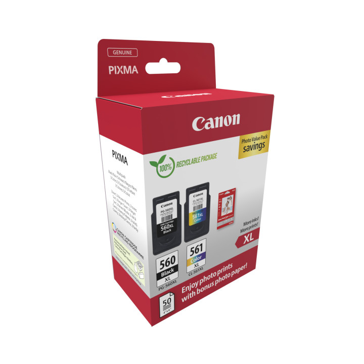Canon 3712C008 tinteiro 2 unidade(s) Original Rendimento alto (XL) Preto, Ciano, Magenta, Amarelo