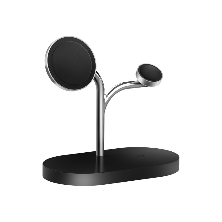 Samsung GP-PWU024WIABW carregador de dispositivos móveis Auscultadores, Smartphone, Smartwatch Preto, Prateado USB Carregamento