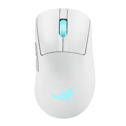 ASUS ROG Keris II Origin WHT rato Jogos Mão direita RF Wireless + Bluetooth + USB Type-A Ótico 42000 DPI