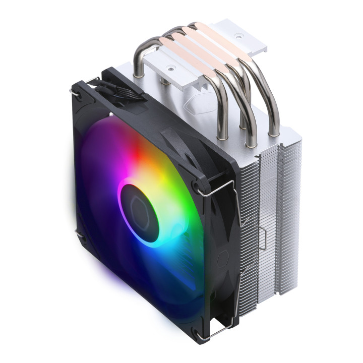 Cooler Master Hyper 212 Spectrum V3 Processador Arrefecimento a ar 12 cm Preto, Prateado 1 unidade(s)