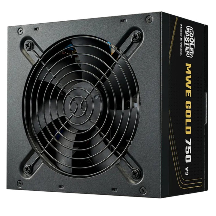 Fonte Cooler Master MWE 750 V3 ATX 3.1 80 PLUS Gold Preta