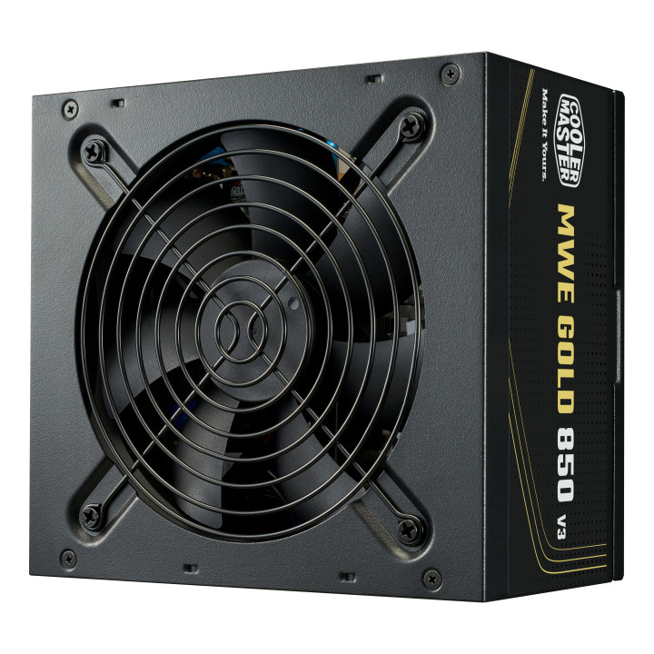 Cooler Master MWE GOLD 850 V3 fonte de alimentação 850 W 24-pin ATX ATX Preto