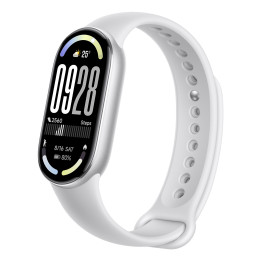 Xiaomi Smart Band 10 Silver AMOLED Rastreador de atividade para pulso 4,37 cm (1.72") Prateado