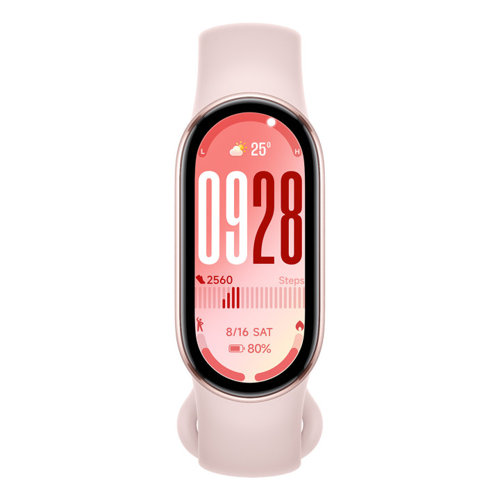 Xiaomi Smart Band 10 Rose AMOLED Rastreador de atividade para pulso 4,37 cm (1.72") Rosa