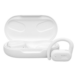 JBL Soundgear Sense Auscultadores True Wireless Stereo (TWS) Gancho de orelha Chamadas Música USB Type-C Bluetooth Branco