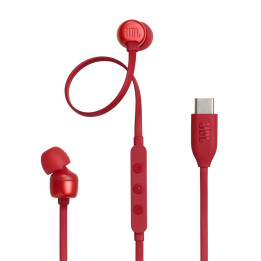 Headphones JBL Tune 310C Chamadas/Música USB Type-C Vermelho