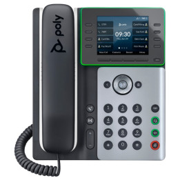 Telefone IP Poly Edge E350 com PoE