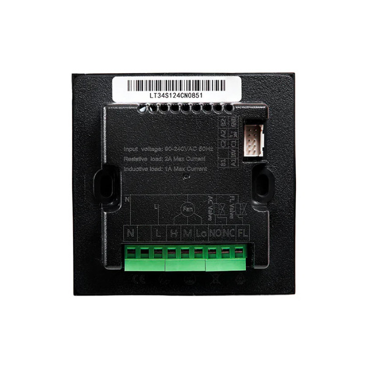 Shelly LinkedGo smartes HVAC-Thermostat termóstato Preto