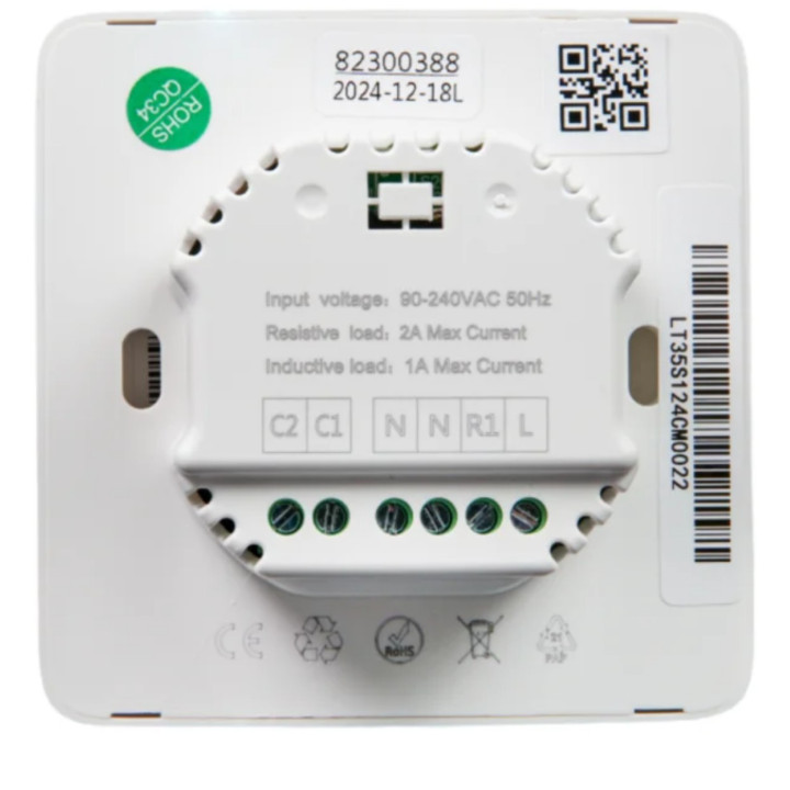 Shelly PbS ST1820 - LinkedGo Smart Floor Heating Thermostat, WiFi, Bluetooth