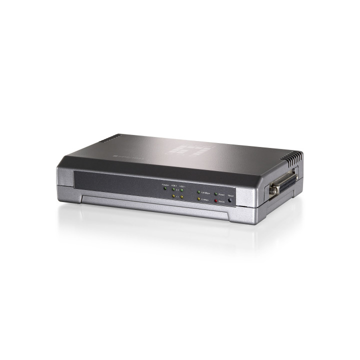 LevelOne FPS-1033 servidor de impressão Ethernet LAN Cinzento