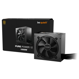 Fonte be quiet! PURE POWER 12 1000W ATX 80 PLUS Gold Preta