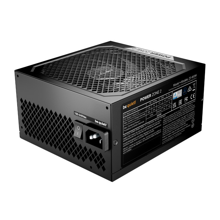 be quiet! POWER ZONE 2 850W fonte de alimentação 20+4 pin ATX ATX Preto