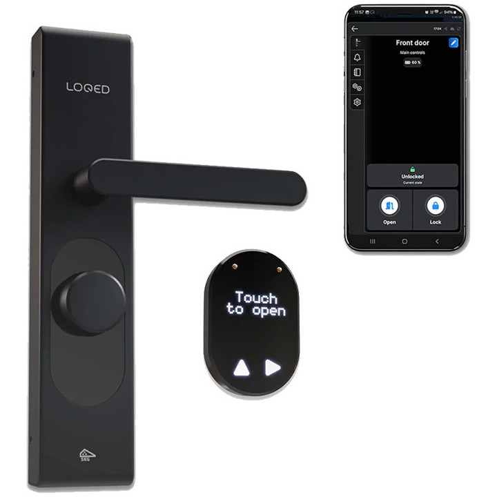 Shelly Plug & Play "LOQED Touch Smart Lock black"