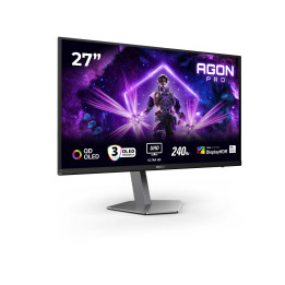 AOC G2 AG276UZD monitor de ecrã 67,3 cm (26.5") 3840 x 2160 pixels 4K Ultra HD OLED Preto