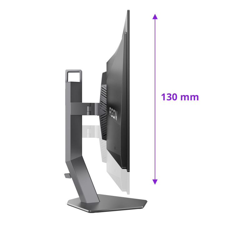 AOC G2 AG276UZD monitor de ecrã 67,3 cm (26.5") 3840 x 2160 pixels 4K Ultra HD OLED Preto
