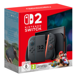 Nintendo Switch 2 + Mario Kart World consola de jogos portáteis 20,1 cm (7.9") 256 GB Ecrã táctil Wi-Fi Preto