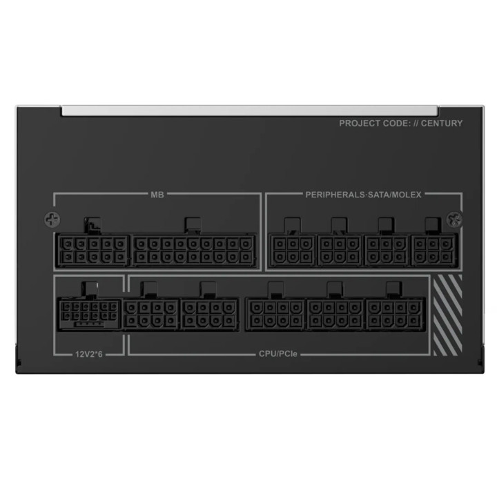Fonte Modular Montech Century II 1050W 80 Plus Gold ATX 3.1