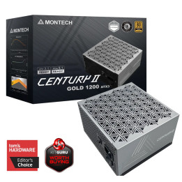 Fonte Modular Montech Century II 1200W 80 Plus Gold ATX 3.1