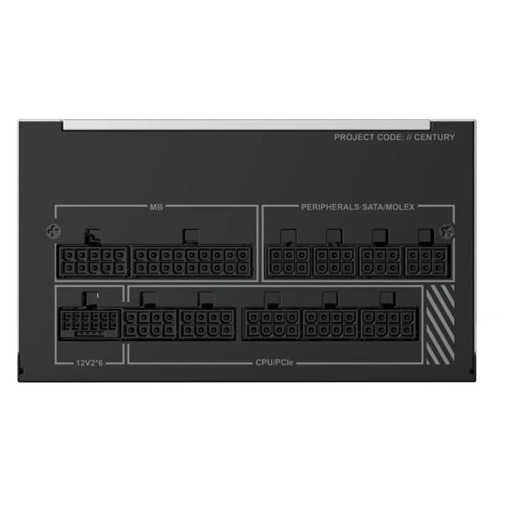 Fonte Modular Montech Century II 1200W 80 Plus Gold ATX 3.1