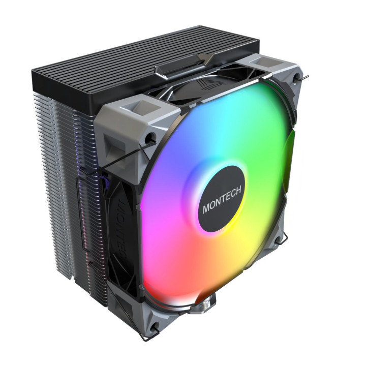 Cooler CPU Montech NX400 120mm Preto ARGB