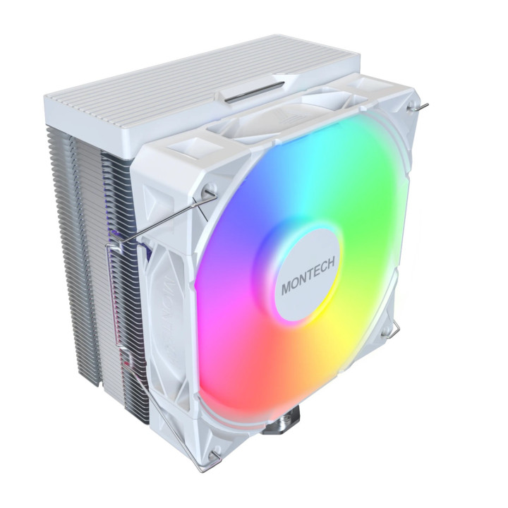 Cooler CPU Montech NX400 120mm Branco ARGB