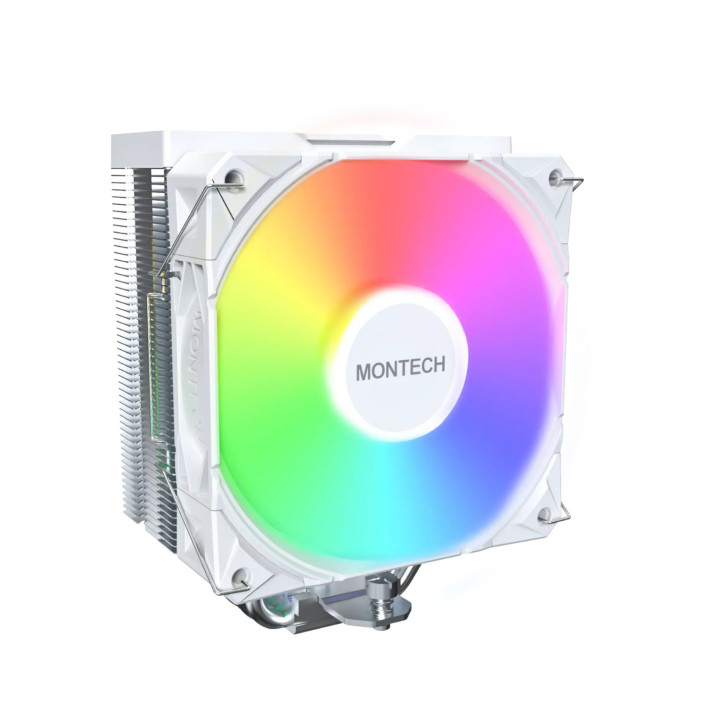 Cooler CPU Montech NX400 120mm Branco ARGB