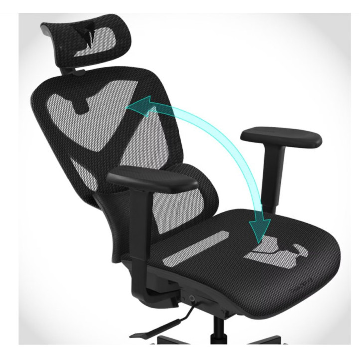 Cadeira Gaming Ergonomica ThunderX3 YTC - Racer Blue