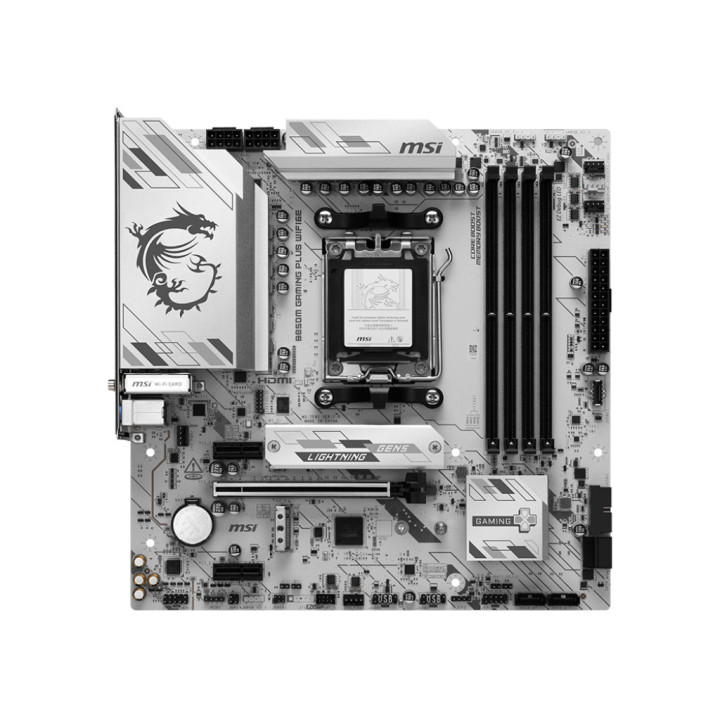 MSI B850M GAMING PLUS WIFI6E AMD B850 Ranhura AM5 micro ATX