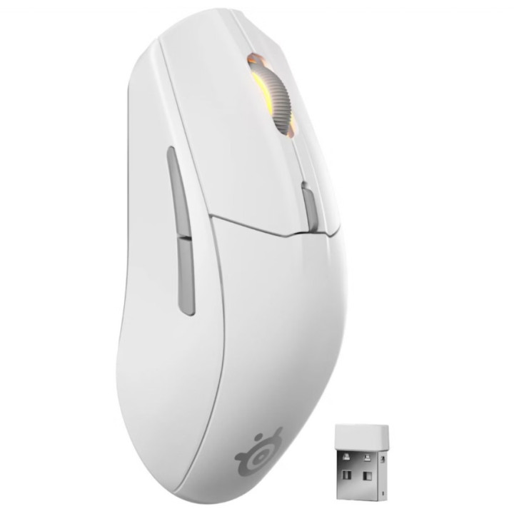 Rato Steelseries Rival 3 Wireless/Bluetooth Gen2 Branco