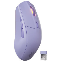 Rato Steelseries Rival 3 Wireless/Bluetooth Gen2 Lavanda