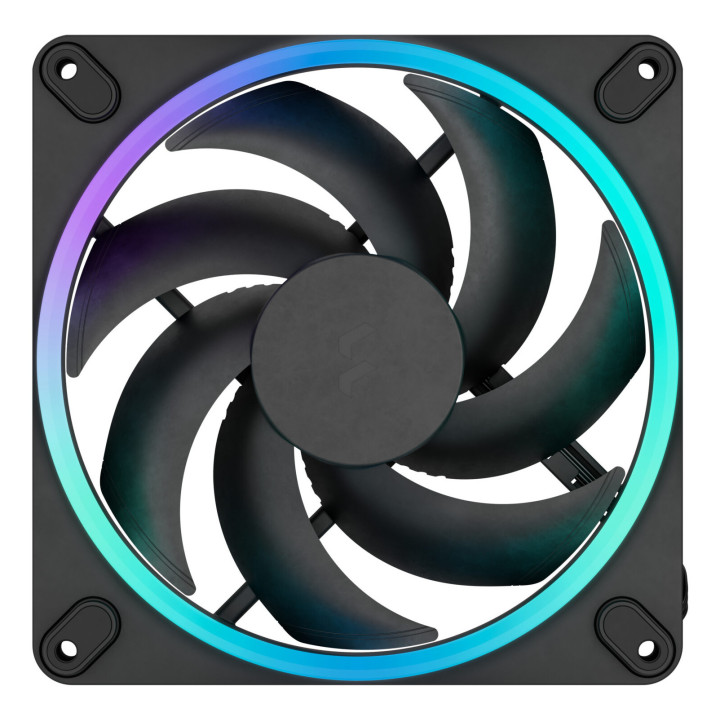 Fractal Design Momentum 14 RGB Caixa de computador Ventoinha 14 cm Preto 3 unidade(s)