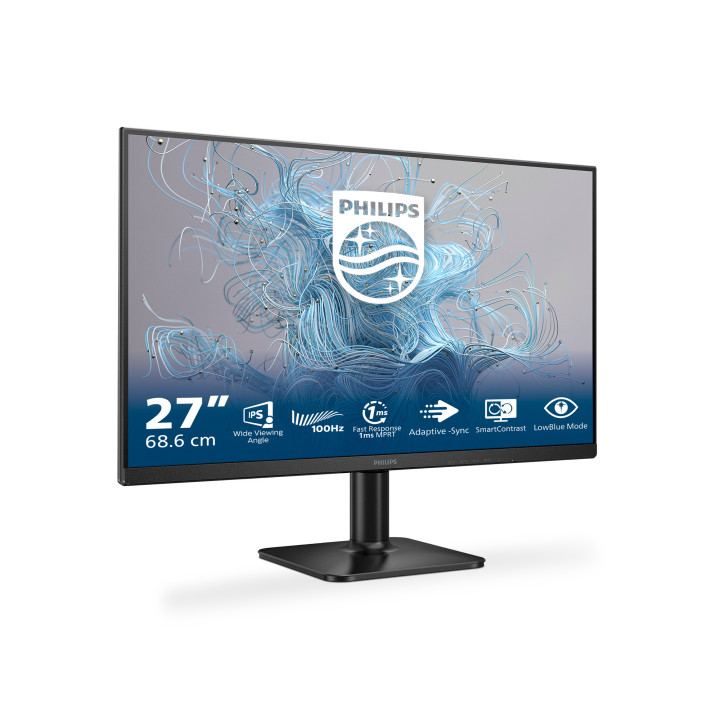 Philips 1000 series 27E2N1110 00 monitor de ecrã 68,6 cm (27") 1920 x 1080 pixels Full HD LCD Preto