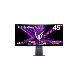 LG 45GX900A-B monitor de ecrã 113 cm (44.5") 3440 x 1440 pixels Wide Quad HD OLED Preto