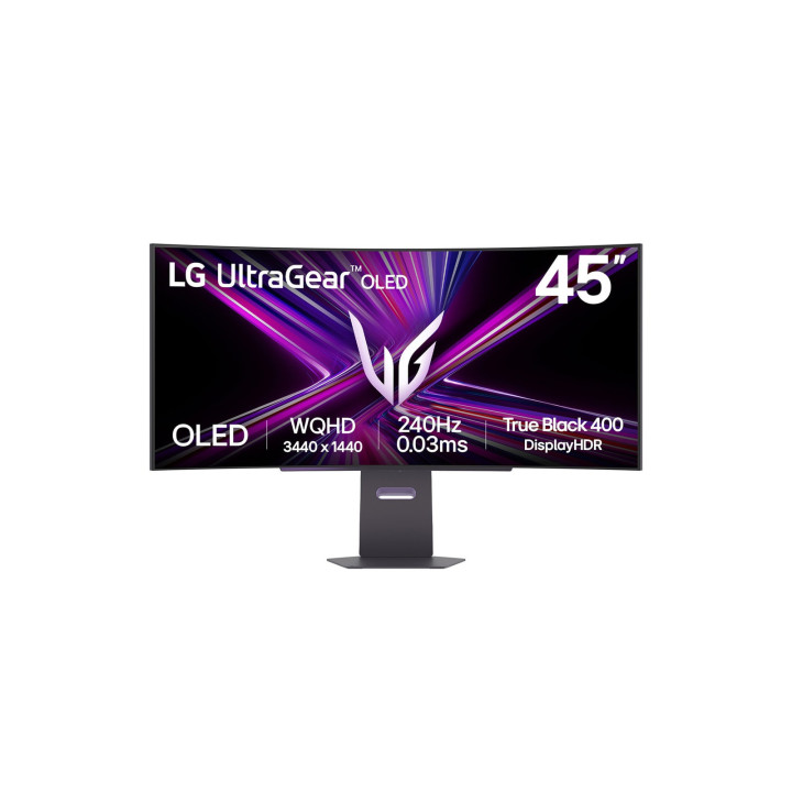 LG 45GX900A-B monitor de ecrã 113 cm (44.5") 3440 x 1440 pixels Wide Quad HD OLED Preto