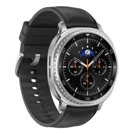 Samsung Galaxy Watch 8 Classic 3,3 cm (1.3") AMOLED 46 mm Digital 438 x 438 pixels Ecrã táctil Prateado Wi-Fi GPS