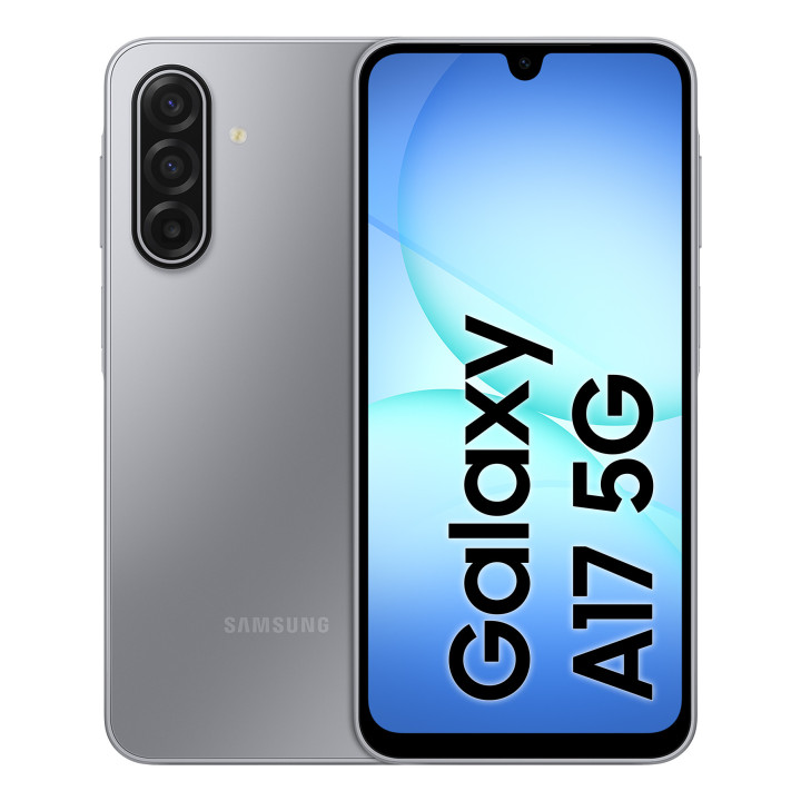 Samsung Galaxy A17 5G 17 cm (6.7") Dual SIM híbrido Android 15 USB Type-C 128 GB 5000 mAh Cinzento