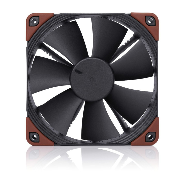 Noctua NF-F12 INDUSTRIALPPC-2000 Caixa de computador Ventoinha 12 cm Preto, Castanho 1 unidade(s)