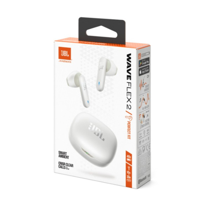 Earbuds JBL Wave Flex 2 Intra-auditivo Chamadas/Música Bluetooth