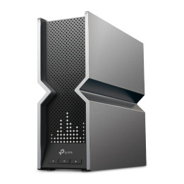 TP-Link Archer BE800 router sem fios Multi-Gigabit Ethernet Tri-band (2.4 GHz   5 GHz   6 GHz) Preto, Aço inoxidável