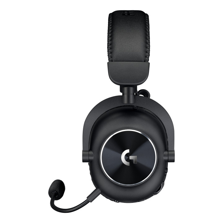 Logitech PRO X Wireless 2 Headset + Stand Auscultadores Com fios e sem fios Fita de cabeça Jogos Bluetooth Preto