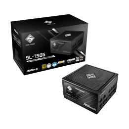 Asrock SL-1000G Steel Legend fonte de alimentação 1000 W 20+4 pin ATX ATX Preto